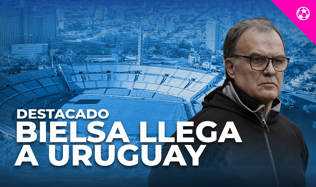 Bielsa llega a la Selección de Uruguay