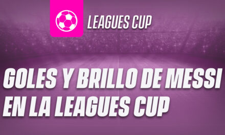 Los goles y el brillo de Messi en Leagues Cup