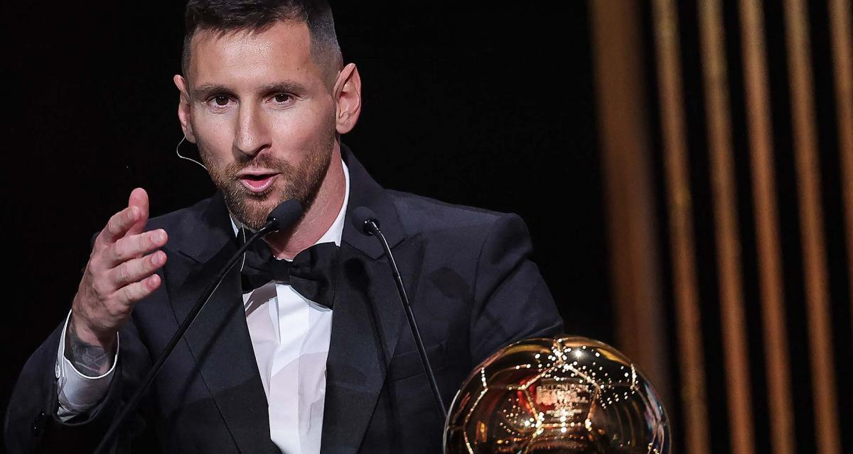 Leyenda viviente: Messi ganó su octavo Balón de Oro y se lo dedicó a Diego