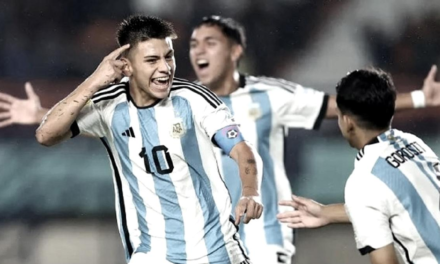 Argentina a cuartos del Mundial Sub 17: mirá los 5 goles ante Venezuela