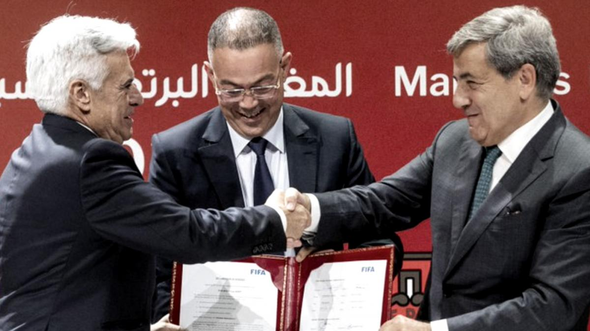 Mundial 2030: Marruecos, España y Portugal firmaron un acuerdo por sus candidaturas