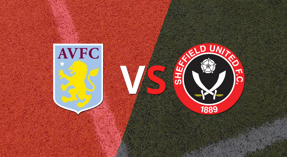 Sheffield United vence parcialmente 1-0 a Aston Villa