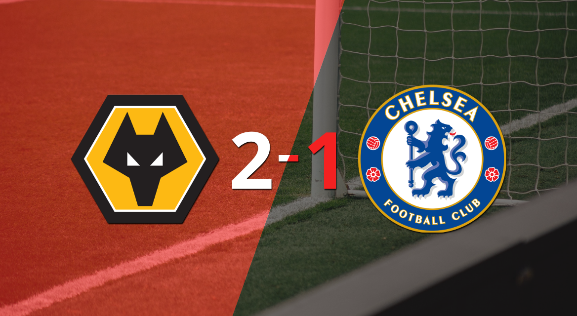 Victoria de Wolverhampton sobre Chelsea por 2-1