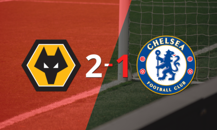 Victoria de Wolverhampton sobre Chelsea por 2-1