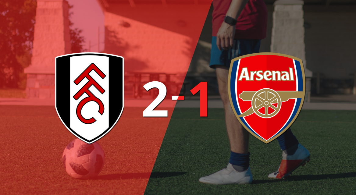 Fulham le ganó a Arsenal en su casa por 2-1