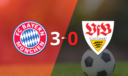 Harry Kane impulsó la victoria de Bayern Múnich frente a Stuttgart con dos goles