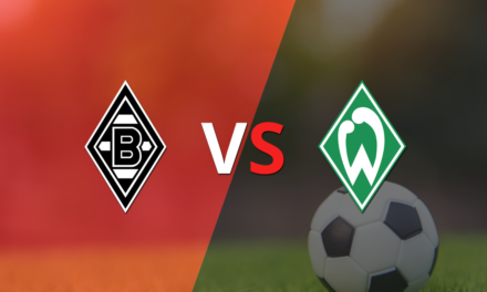 Werder Bremen le empató a B. Mönchengladbach en el estadio Borussia Park