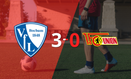 Bochum golea 3-0 como local a Unión Berlín