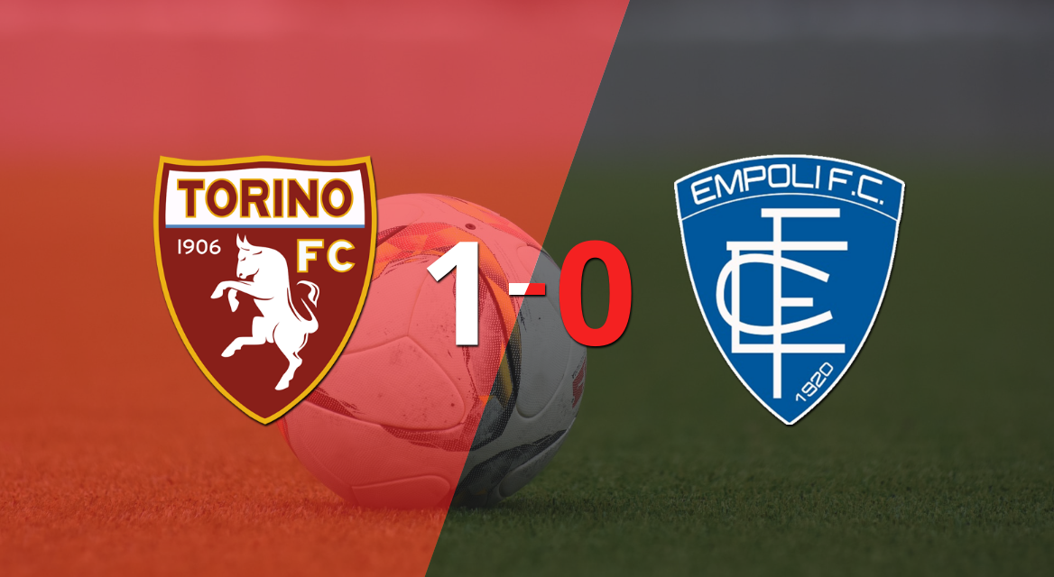 Con lo justo, Torino venció a Empoli 1 a 0 en el estadio Stadio Olimpico Grande Torino