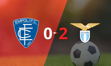 Sólido triunfo de Lazio en casa de Empoli por 2 a 0