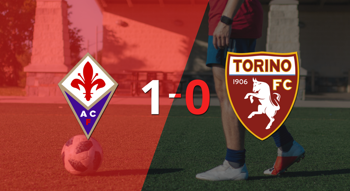 Torino no pudo en su visita a Fiorentina y cayó 1-0