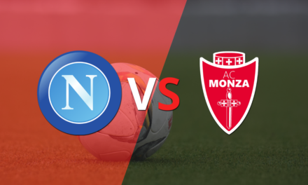 Empate a 0 en el comienzo del segundo tiempo entre Napoli y Monza