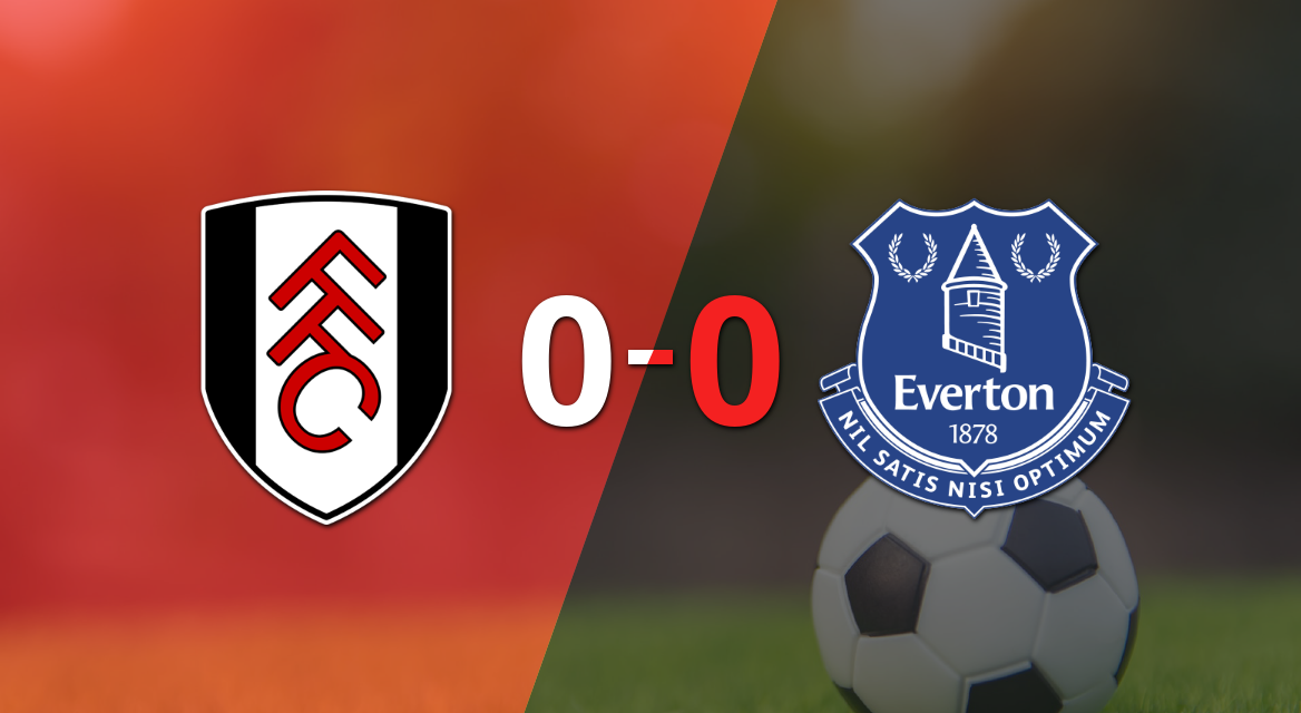 Fulham y Everton empataron sin goles