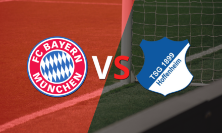 Bayern Múnich sigue arriba por 2-0 ante Hoffenheim
