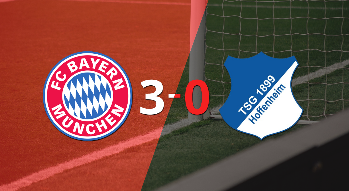 Bayern Múnich golea 3-0 a Hoffenheim y Jamal Musiala firma doblete
