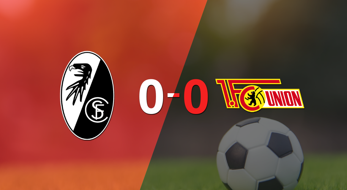No hubo goles en el empate entre Friburgo y Unión Berlín