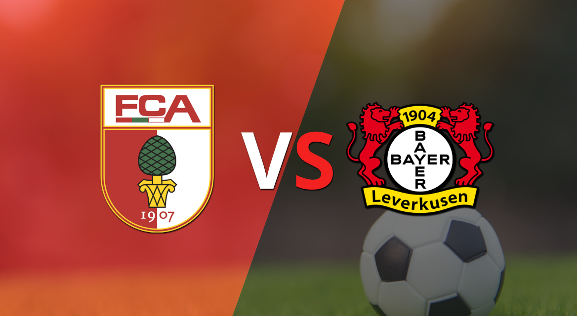 Bayer Leverkusen enfrenta a Augsburg buscando seguir en la cima de la tabla