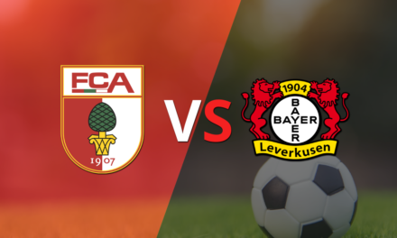Augsburg y Bayer Leverkusen empatan sin goles en el inicio del segundo tiempo