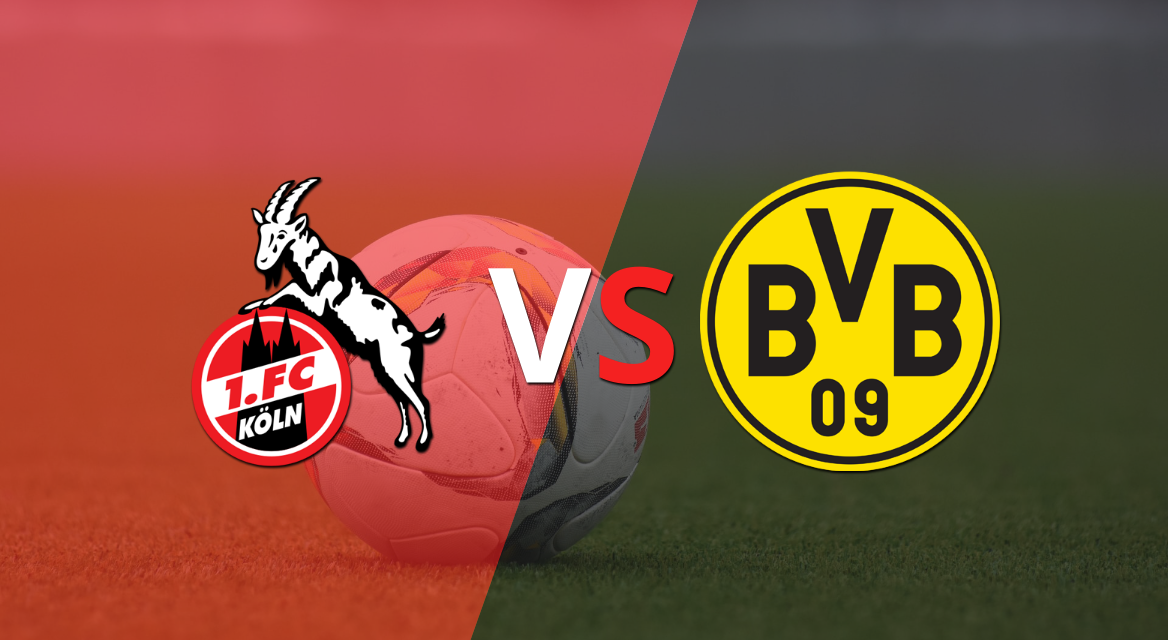 Borussia Dortmund avanza en el marcador 2-0 sobre Colonia