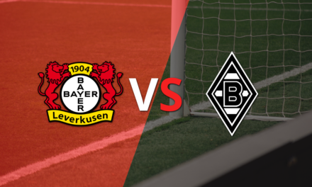 Sin goles, Bayer Leverkusen y B. Mönchengladbach igualaron el partido