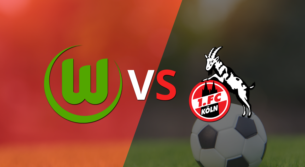 Wolfsburgo y Colonia intentan desempatar el duelo en el segundo tiempo