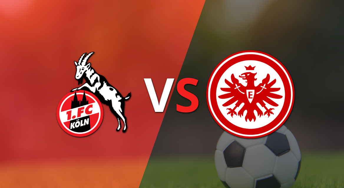 Colonia y Eintracht Frankfurt se encuentran en la fecha 20