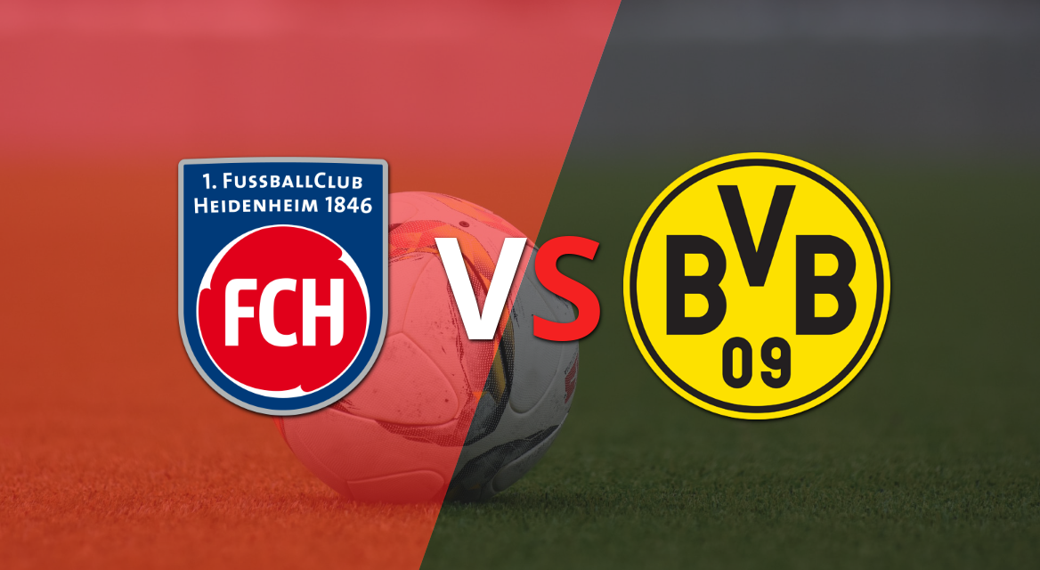 ¡Arranca el segundo tiempo! Heidenheim y Borussia Dortmund empatan sin goles