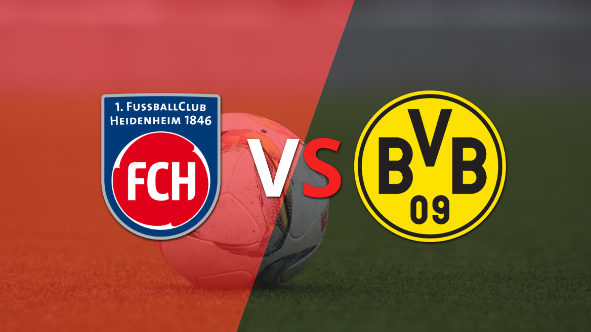 Heidenheim quiere vencer y quitarle la racha positiva a Borussia Dortmund