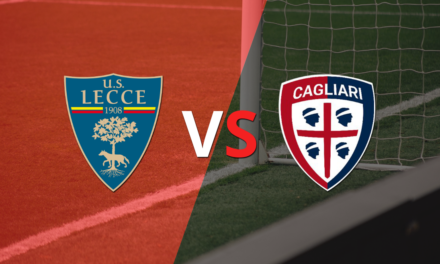 Cagliari iguala el juego ante Lecce