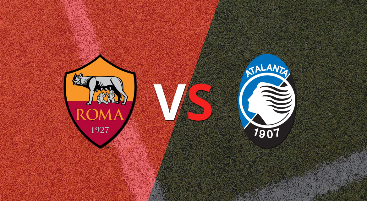 Se juega el segundo tiempo buscando el desempate entre Roma y Atalanta