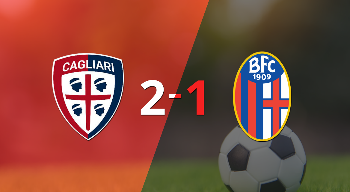 Bologna cayó 2-1 en su visita a Cagliari