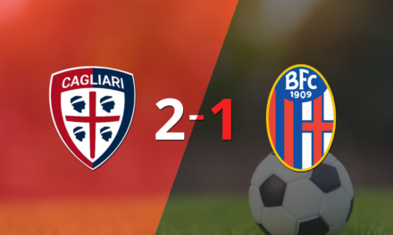 Bologna cayó 2-1 en su visita a Cagliari