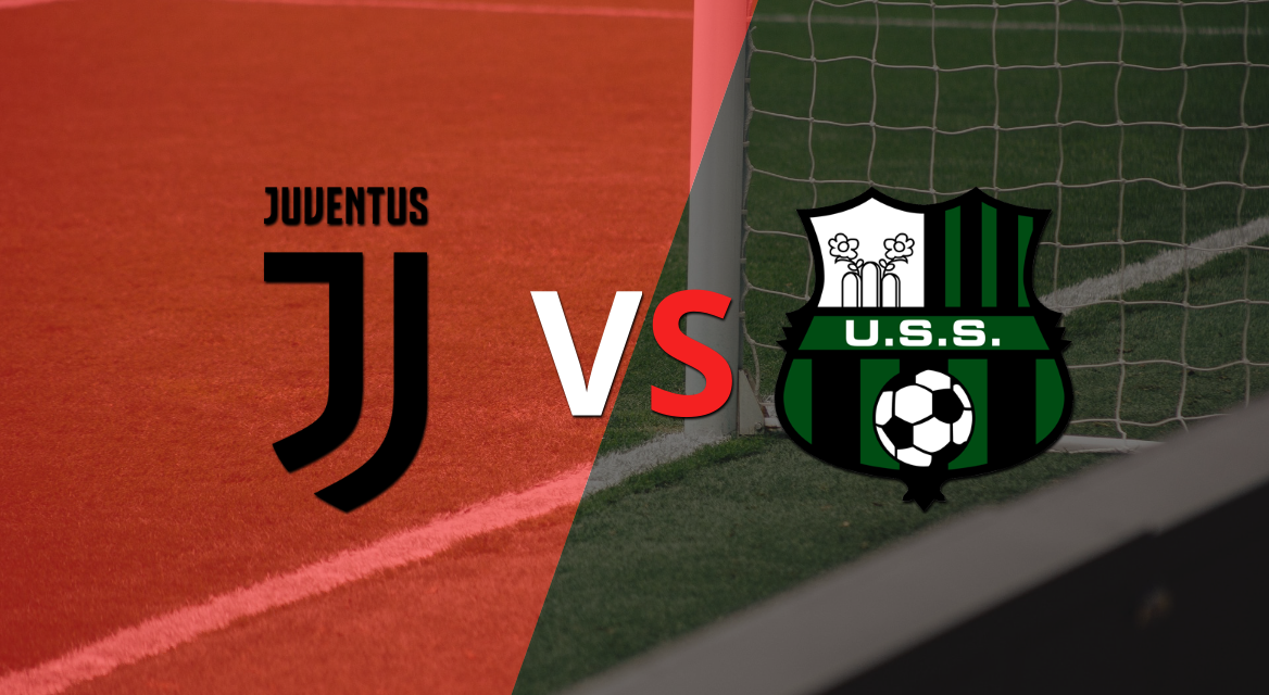 ¡Arranca la etapa complementaria! Juventus lleva la ventaja con un marcador 2-0 sobre Sassuolo