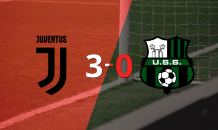 Sassuolo cayó ante Juventus con dos goles de Dusan Vlahovic