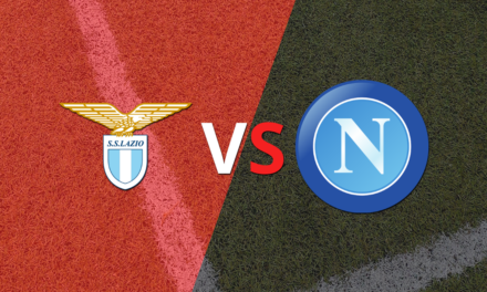 El segundo tiempo comienza sin goles entre Lazio y Napoli