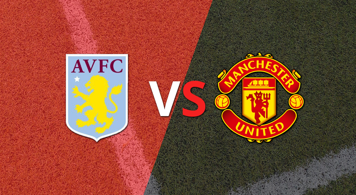 Aston Villa se enfrenta ante la visita Manchester United por la fecha 24