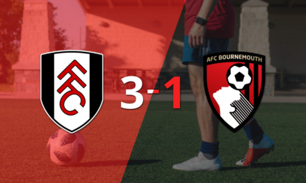 Rodrigo Muniz marca un doblete en la victoria 3-1 de Fulham ante Bournemouth