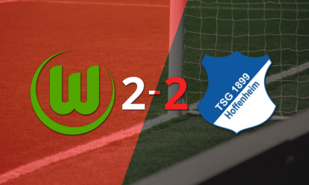 Con doblete de Lovro Majer, Wolfsburgo empató con Hoffenheim 2-2