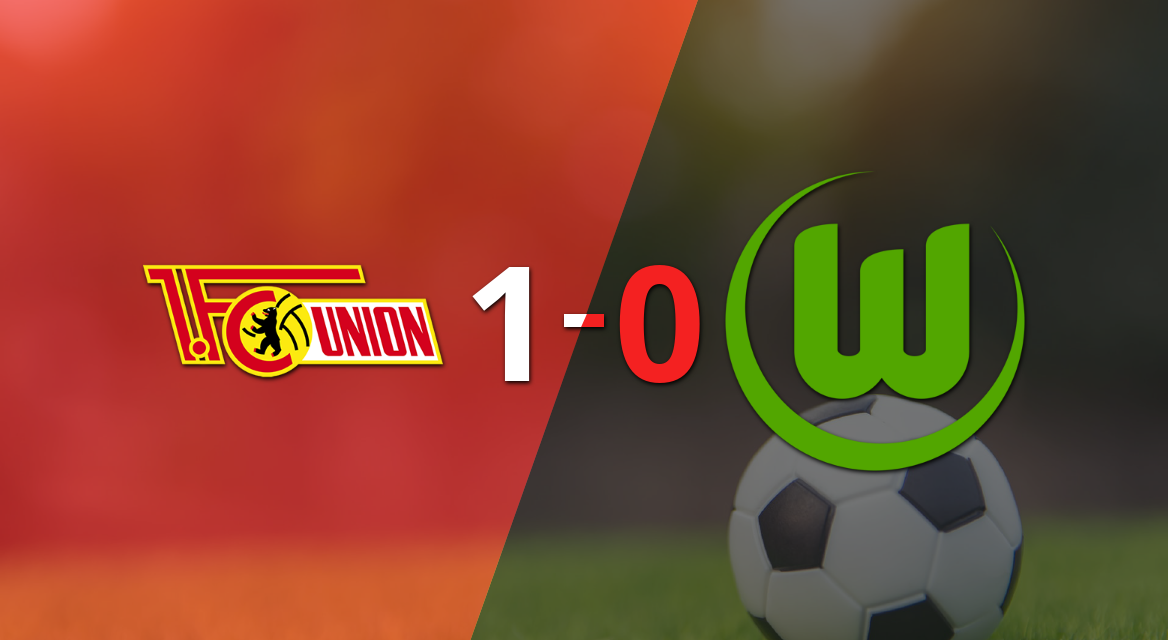 Unión Berlín le ganó a Wolfsburgo por 1 a 0