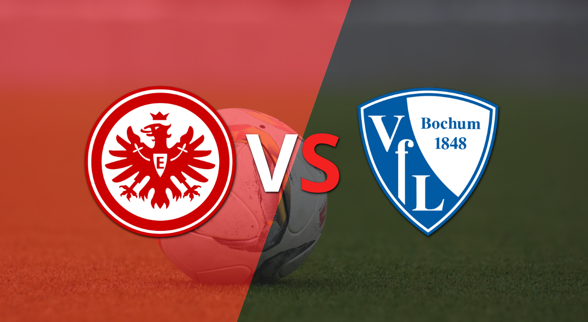 Comienza el segundo tiempo del empate entre Eintracht Frankfurt y Bochum