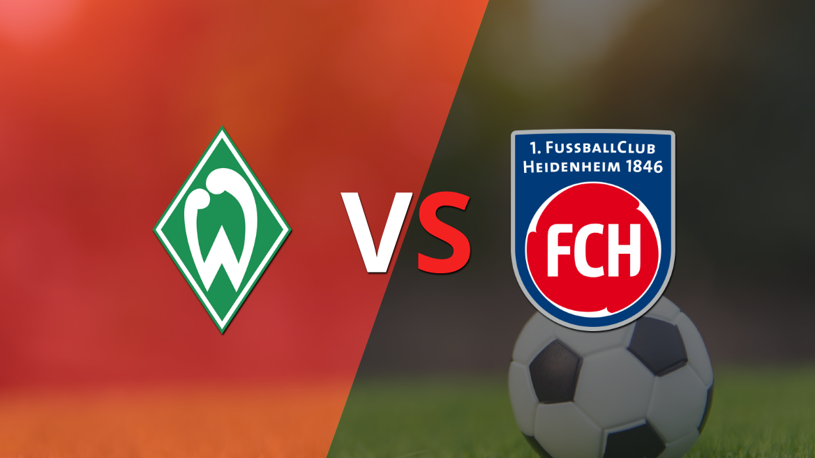 Werder Bremen luchará para seguir con su racha positiva ante su rival Heidenheim