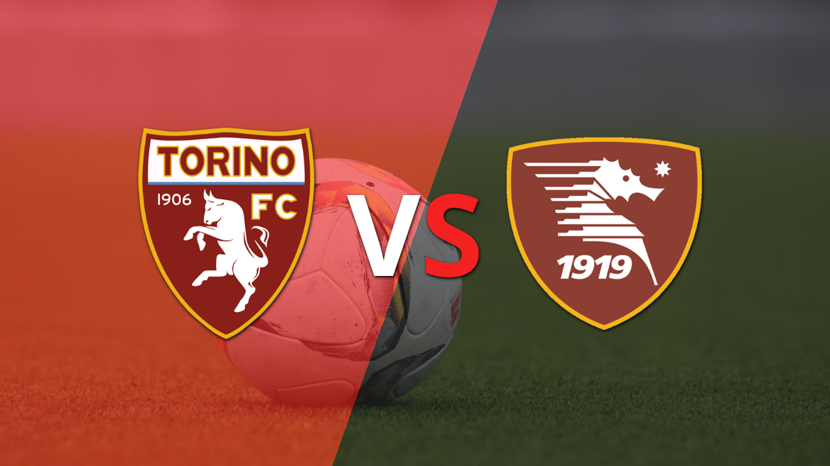 Empate a 0 en el comienzo del segundo tiempo entre Torino y Salernitana