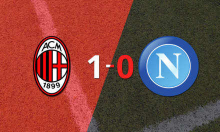 Milan derrotó 1-0 a Napoli