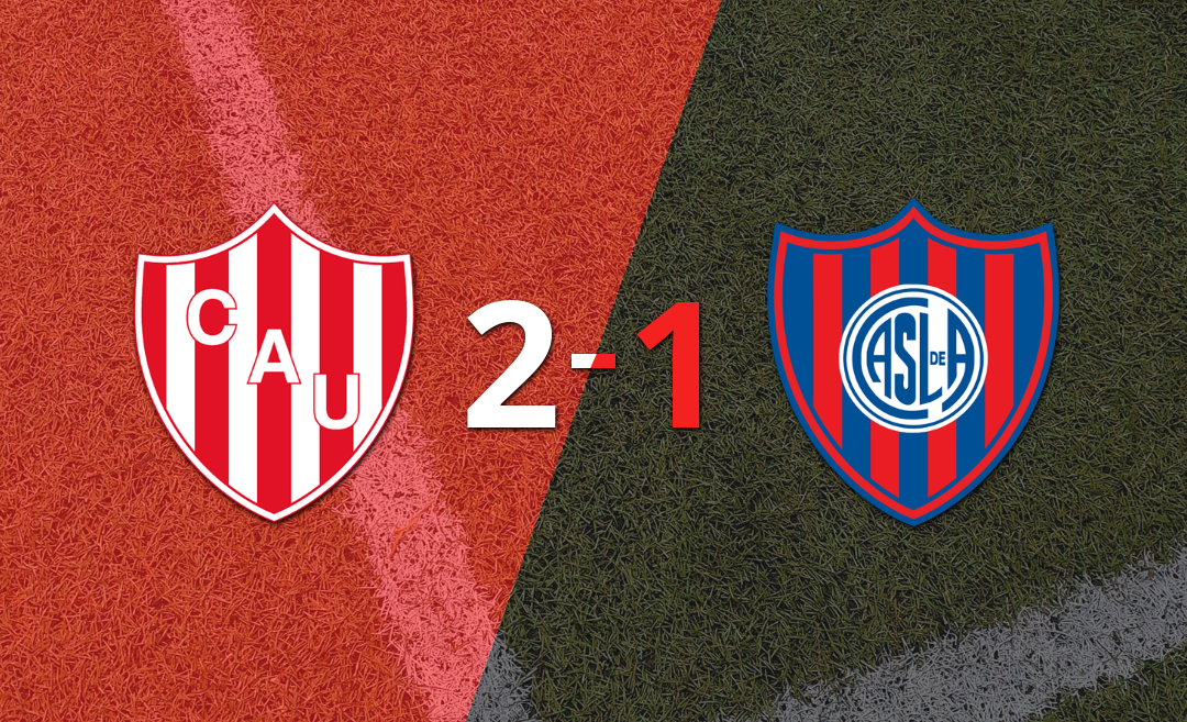 Unión logra remontada y gana 2-1 a San Lorenzo