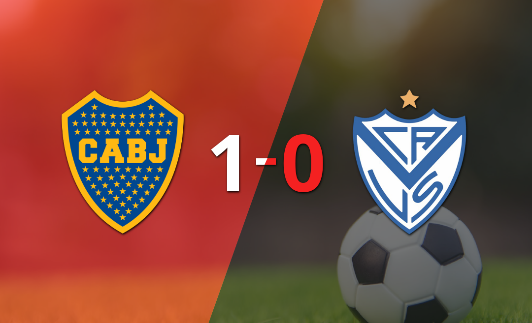 Boca Juniors derrotó 1-0 a Vélez