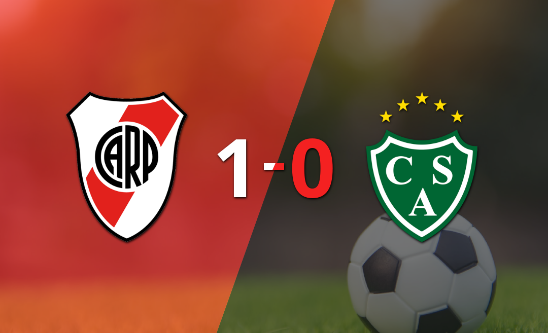 River Plate derrotó 1-0 a Sarmiento con un gol agónico de Franco Mastantuono