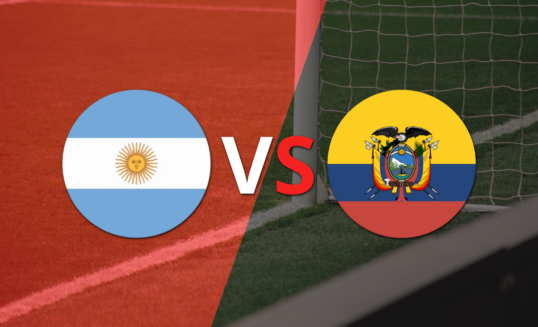 Ecuador logró igualar el marcador ante Argentina