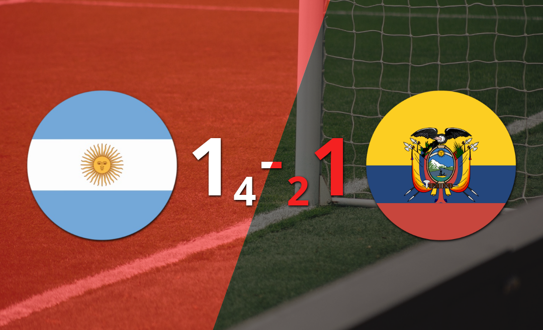 Argentina se impuso por penales a Ecuador y clasificó
