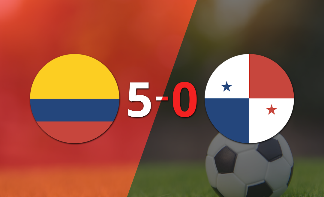 Colombia ganó ante Panamá y clasifica a Semifinal