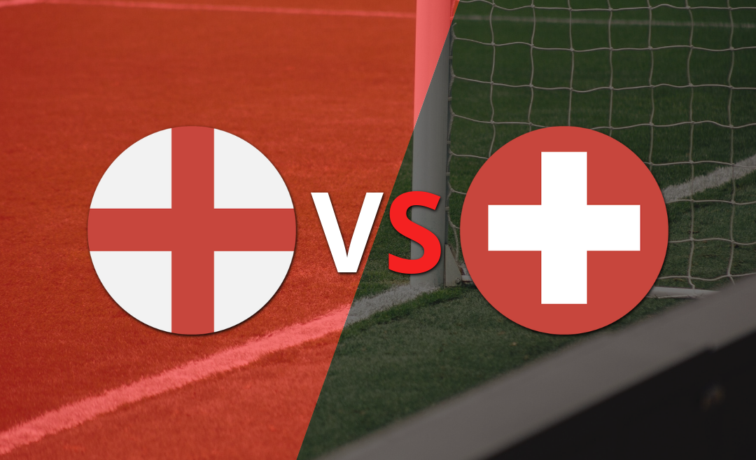 Inglaterra logró igualar el marcador ante Suiza